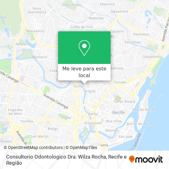 Consultorio Odontologico Dra. Wilza Rocha mapa