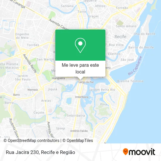 Rua Jacira 230 mapa