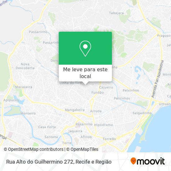 Rua Alto do Guilhermino 272 mapa