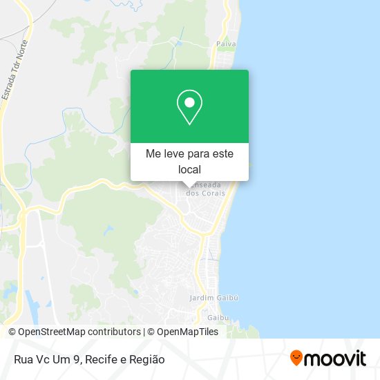 Rua Vc Um 9 mapa