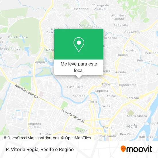 R. Vitoria Regia mapa