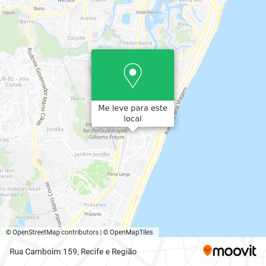 Rua Camboim 159 mapa