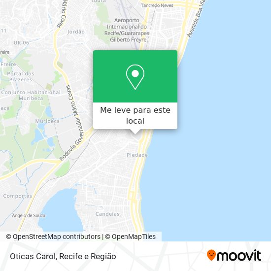 Oticas Carol mapa