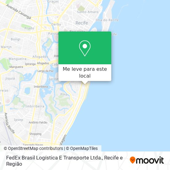 FedEx Brasil Logística E Transporte Ltda. mapa