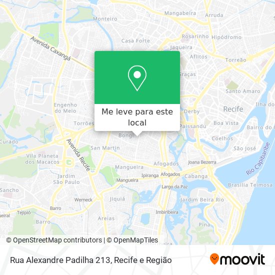 Rua Alexandre Padilha 213 mapa