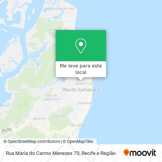 Rua Maria do Carmo Menezes 70 mapa