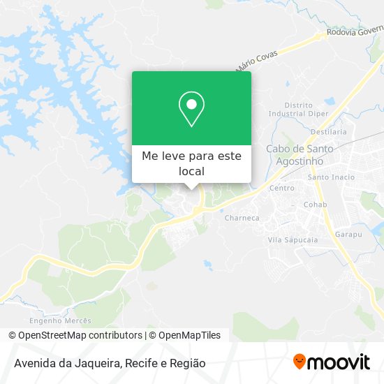 Avenida da Jaqueira mapa