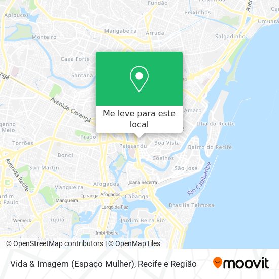 Vida & Imagem (Espaço Mulher) mapa