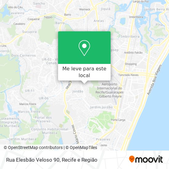 Rua Elesbão Veloso 90 mapa