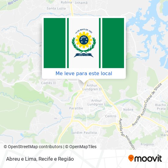 Abreu e Lima mapa