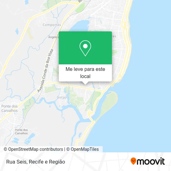 Rua Seis mapa