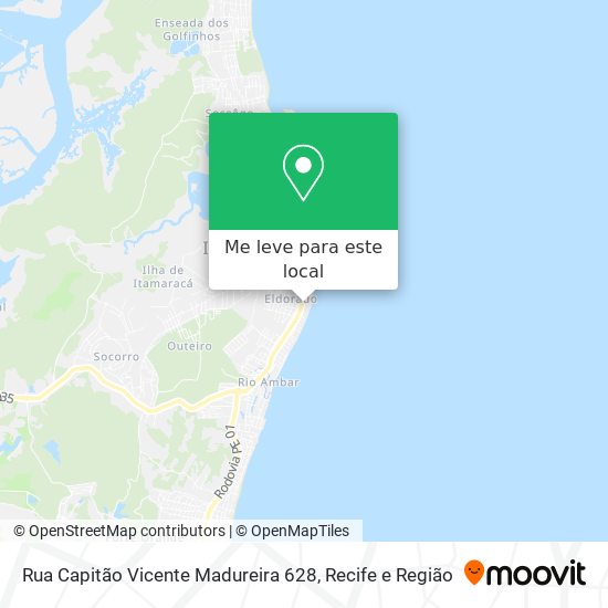 Rua Capitão Vicente Madureira 628 mapa