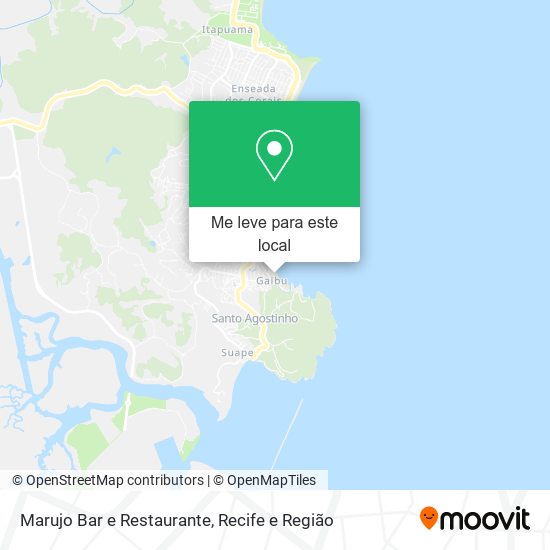 Marujo Bar e Restaurante mapa