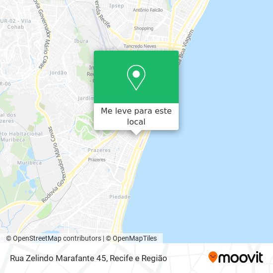 Rua Zelindo Marafante 45 mapa