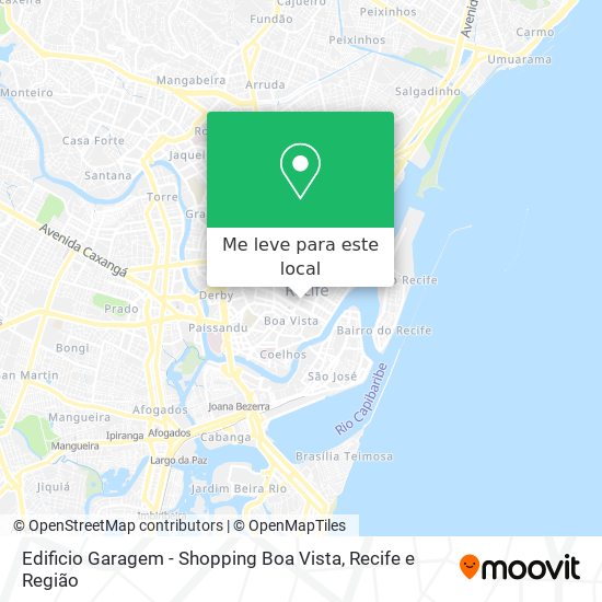 Edificio Garagem - Shopping Boa Vista mapa