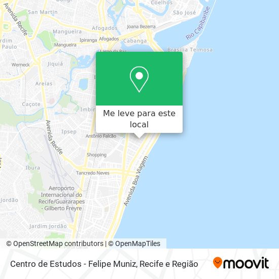 Centro de Estudos - Felipe Muniz mapa