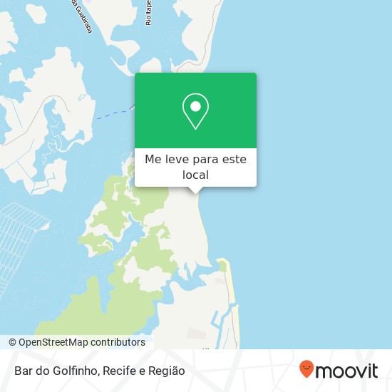 Bar do Golfinho mapa