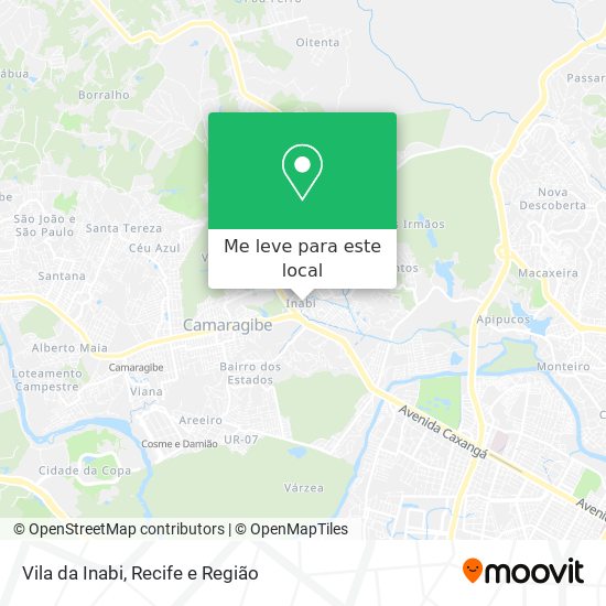 Vila da Inabi mapa