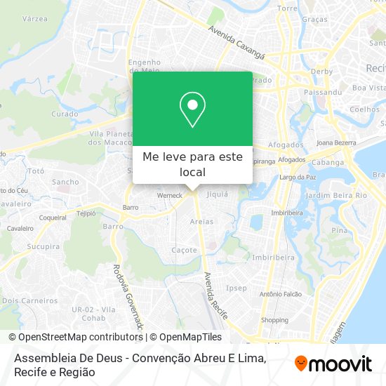 Assembleia De Deus - Convenção Abreu E Lima mapa