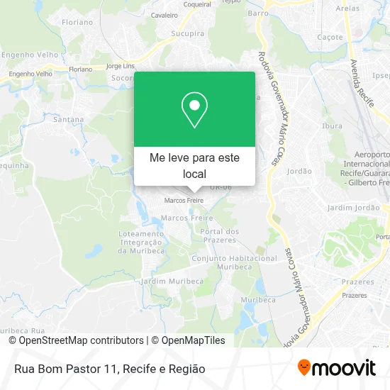 Rua Bom Pastor 11 mapa