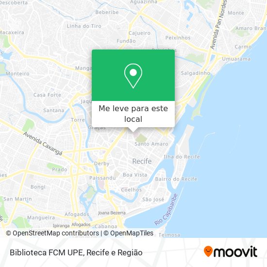 Biblioteca FCM UPE mapa