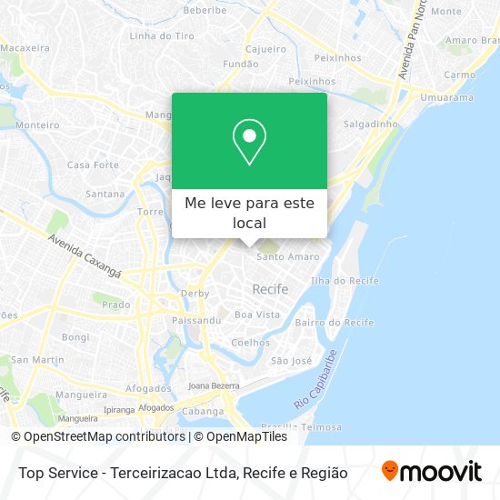 Top Service - Terceirizacao Ltda mapa