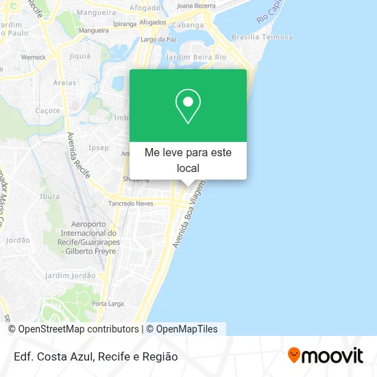 Edf. Costa Azul mapa