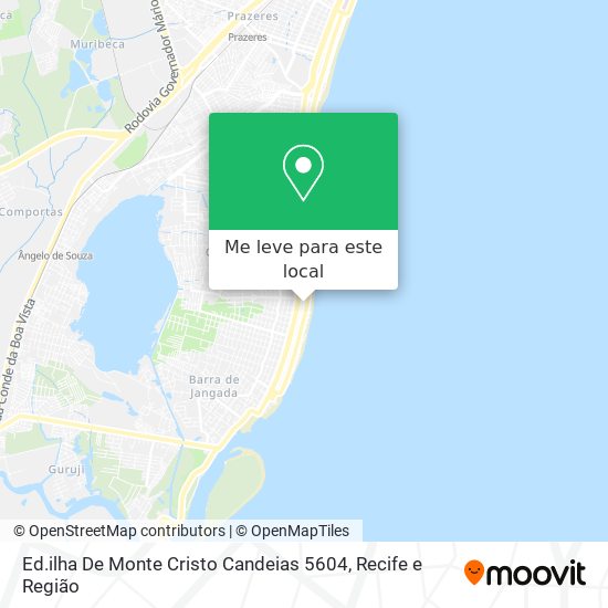 Ed.ilha De Monte Cristo Candeias 5604 mapa