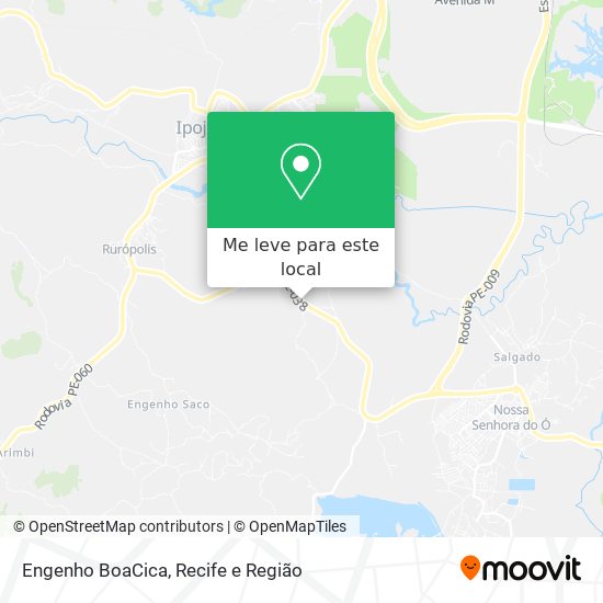 Engenho BoaCica mapa