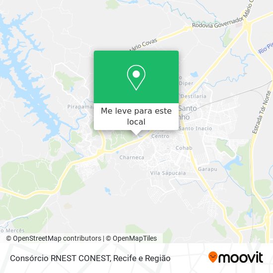 Consórcio RNEST CONEST mapa