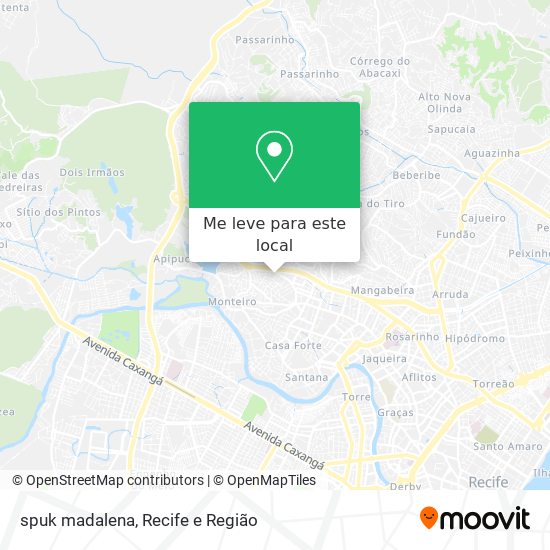 spuk madalena mapa