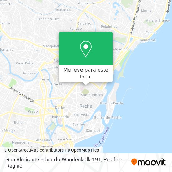 Rua Almirante Eduardo Wandenkolk 191 mapa