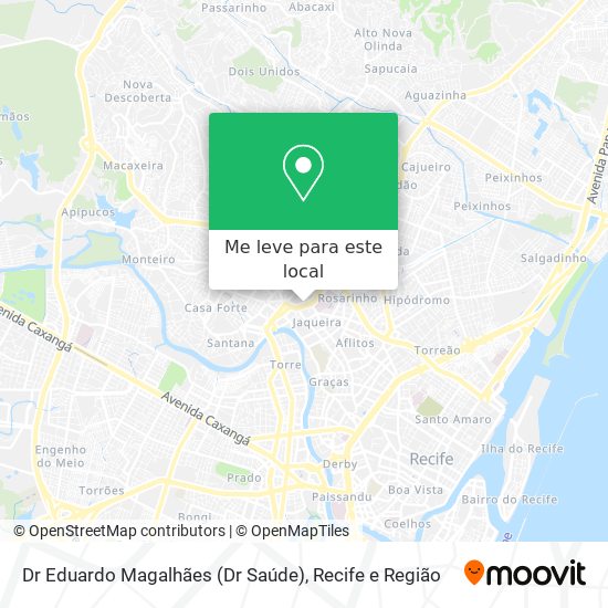 Dr Eduardo Magalhães (Dr Saúde) mapa