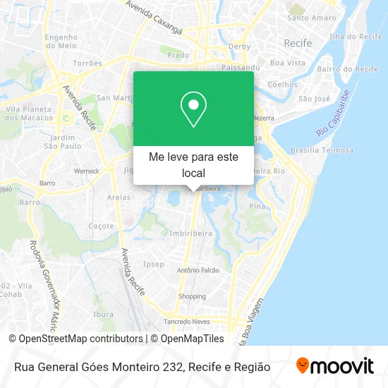 Rua General Góes Monteiro 232 mapa