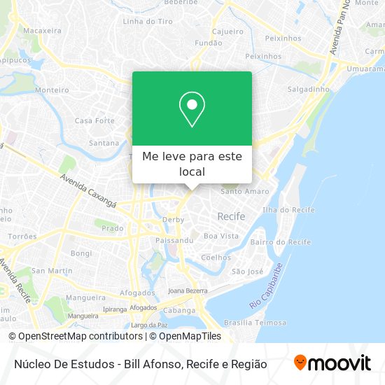 Núcleo De Estudos - Bill Afonso mapa