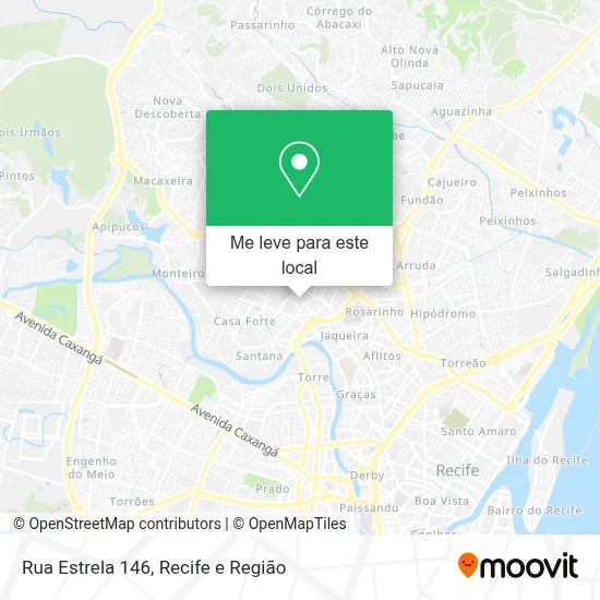 Rua Estrela 146 mapa
