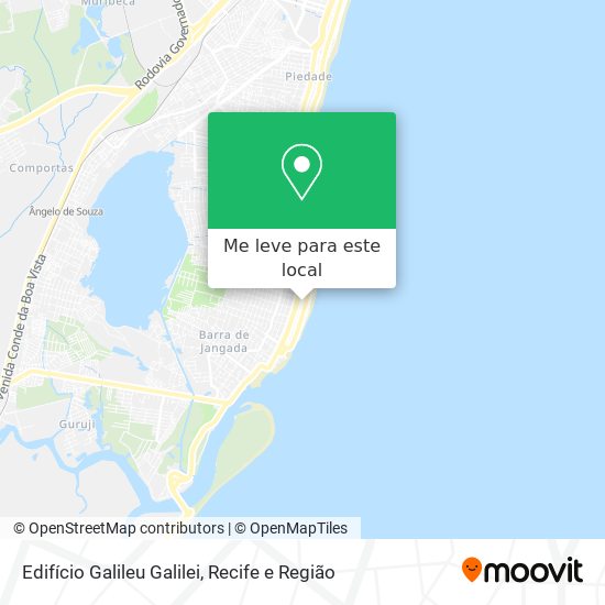 Edifício Galileu Galilei mapa