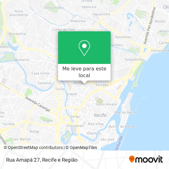 Rua Amapá 27 mapa