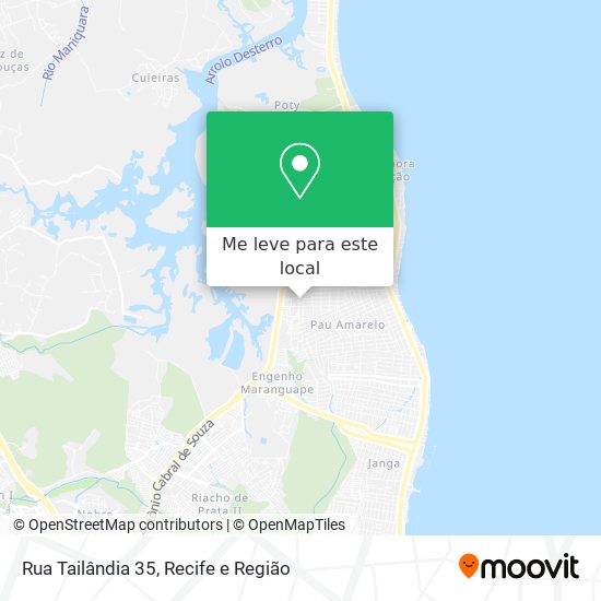 Rua Tailândia 35 mapa