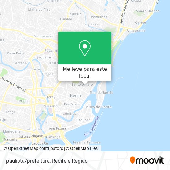 paulista/prefeitura mapa