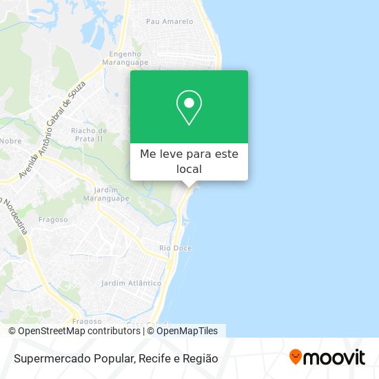 Supermercado Popular mapa