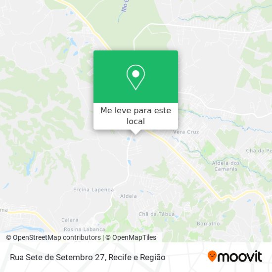 Rua Sete de Setembro 27 mapa