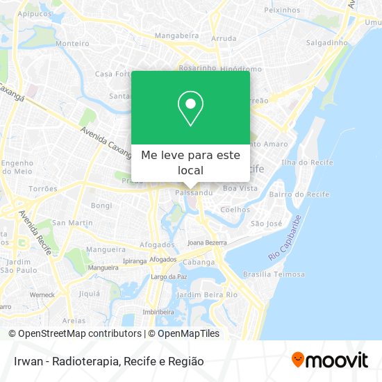 Irwan - Radioterapia mapa
