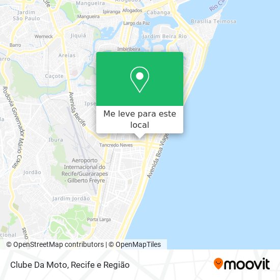 Clube Da Moto mapa