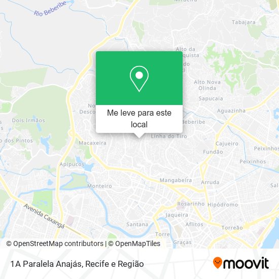 1A Paralela Anajás mapa