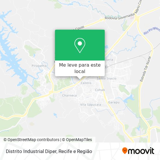 Distrito Industrial Diper mapa
