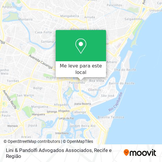 Lini & Pandolfi Advogados Associados mapa