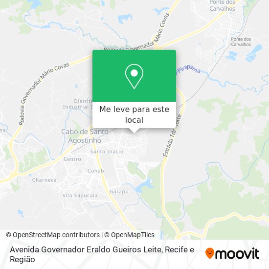 Avenida Governador Eraldo Gueiros Leite mapa
