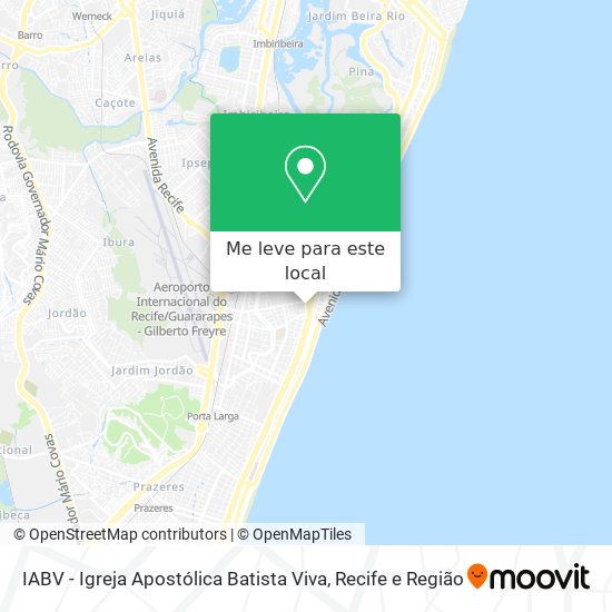 IABV - Igreja Apostólica Batista Viva mapa