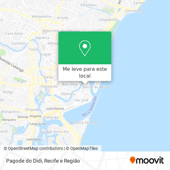 Pagode do Didi mapa
